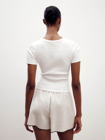 ABOUT YOU x Marie von Behrens Shirt 'Jill' in White
