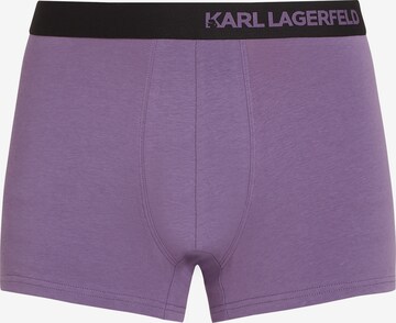 Karl Lagerfeld - Boxers em azul: frente