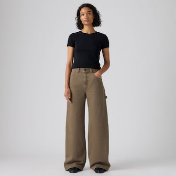 LEVI'S ® - Folgado Calças de ganga 'CINCH BAGGY CARPENTER' em verde