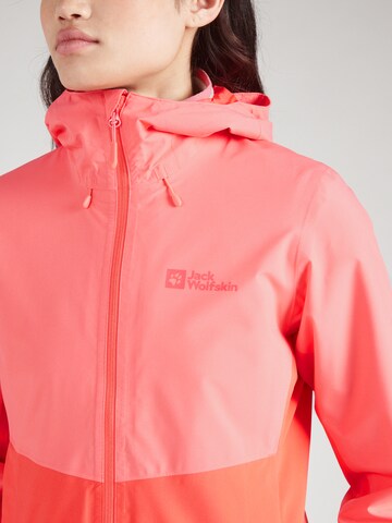 Veste outdoor 'Weiltal' JACK WOLFSKIN en orange