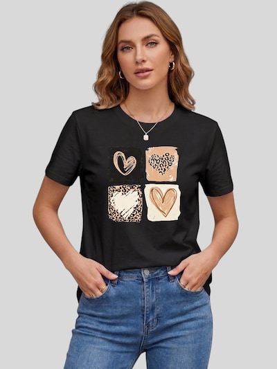 LapaPlus Shirt 'Women's Short Sleeve Shirt Summer Tops' in S in Black, Item view