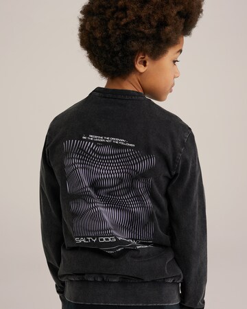 WE Fashion Shirt in Black: front