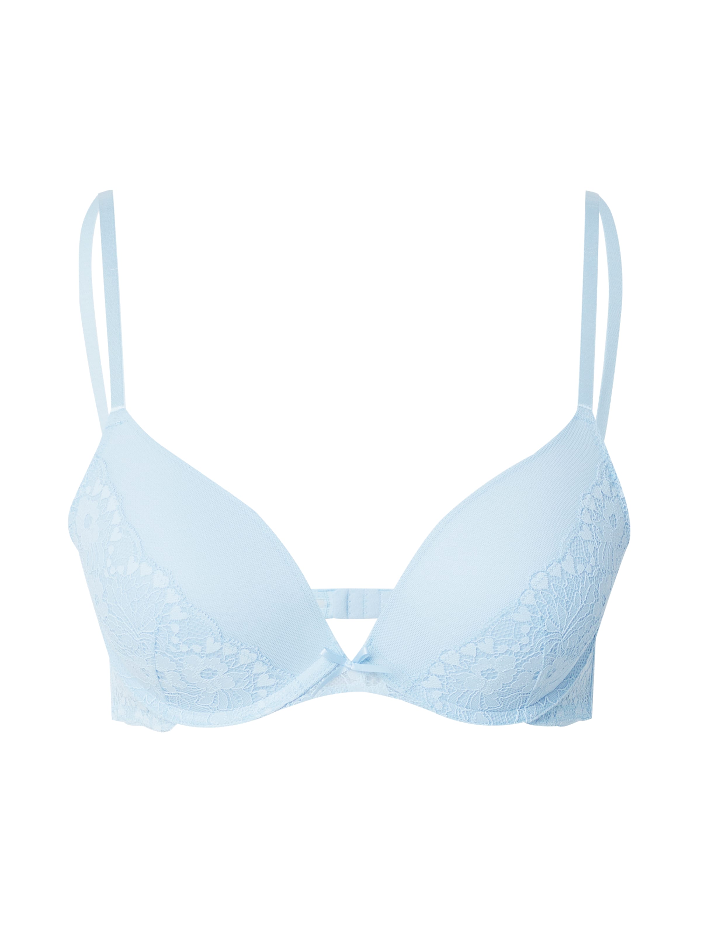 Hunkemöller Push-up BH 'Cherry Pp' in Blau: Vorderseite