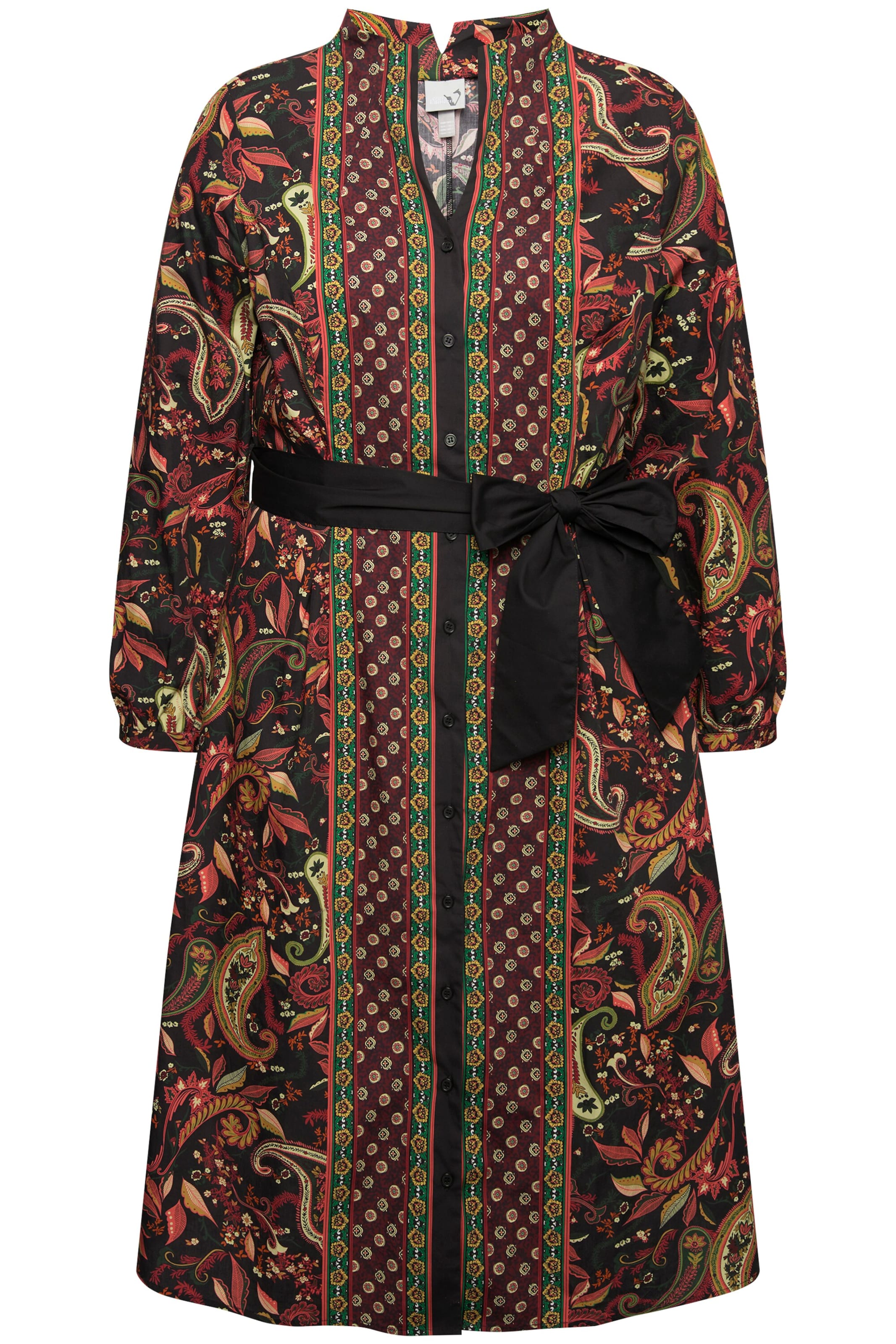 Ulla Popken Jurk in Gemengde kleuren: voorkant