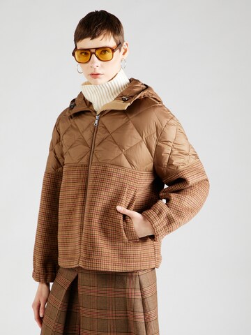 Weekend Max Mara Přechodná bunda 'EDERE' – hnědá: přední strana