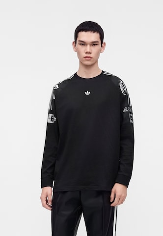 Tricou 'Adilenium 6' de la ADIDAS ORIGINALS pe negru: față