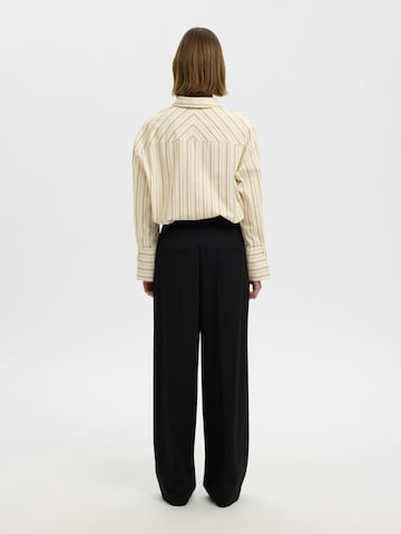 SELECTED - Blusa 'SLWDANNIE' en beige
