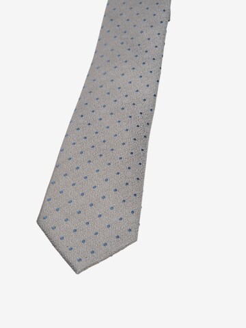 SEIDENSTICKER Tie 'Schwarze Rose' in Grey