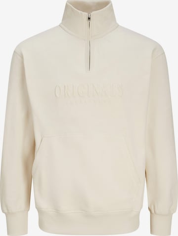 Felpa di JACK & JONES in beige: frontale