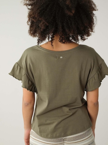 T-shirt 'Oria' Deeluxe en vert