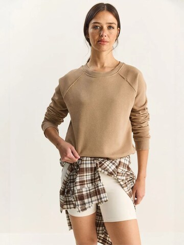Sweat-shirt Bianco Lucci en beige