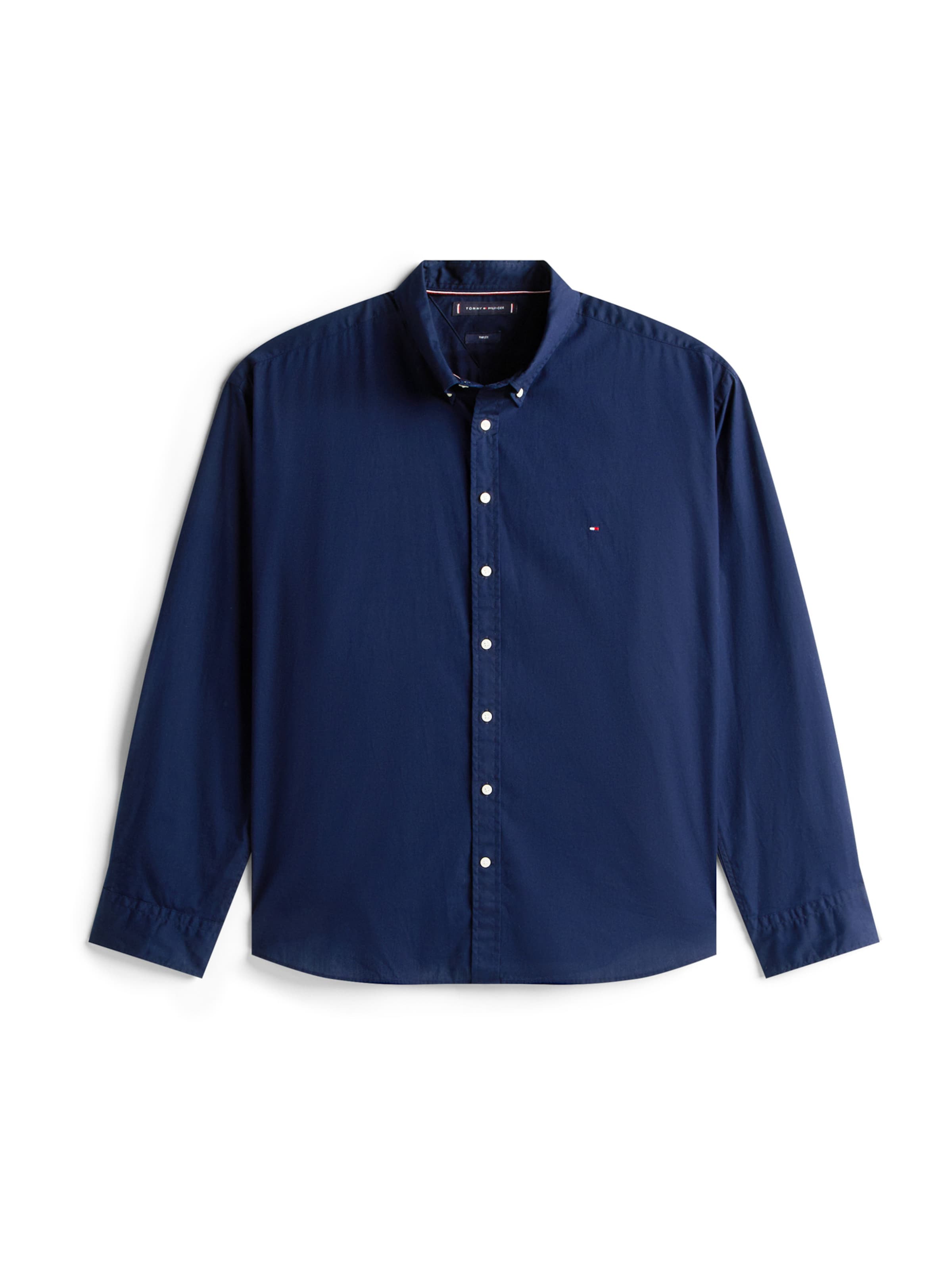 Tommy Hilfiger Big & Tall Comfort Fit Πουκάμισο 'HERITAGE' σε μπλε: μπροστά