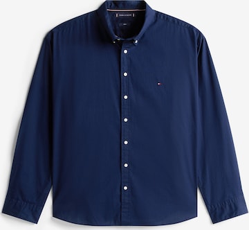 mėlyna Tommy Hilfiger Big & Tall Patogus modelis Marškiniai 'HERITAGE': priekis