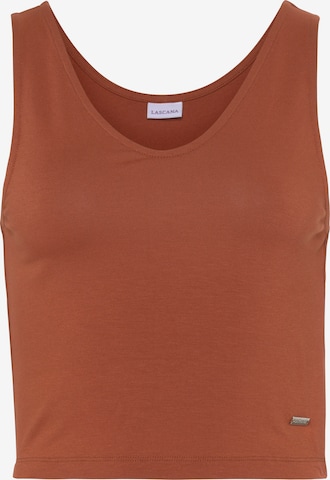 LASCANA Top in Bruin: voorkant