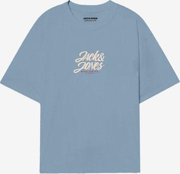 T-Shirt Jack & Jones Junior en bleu : devant