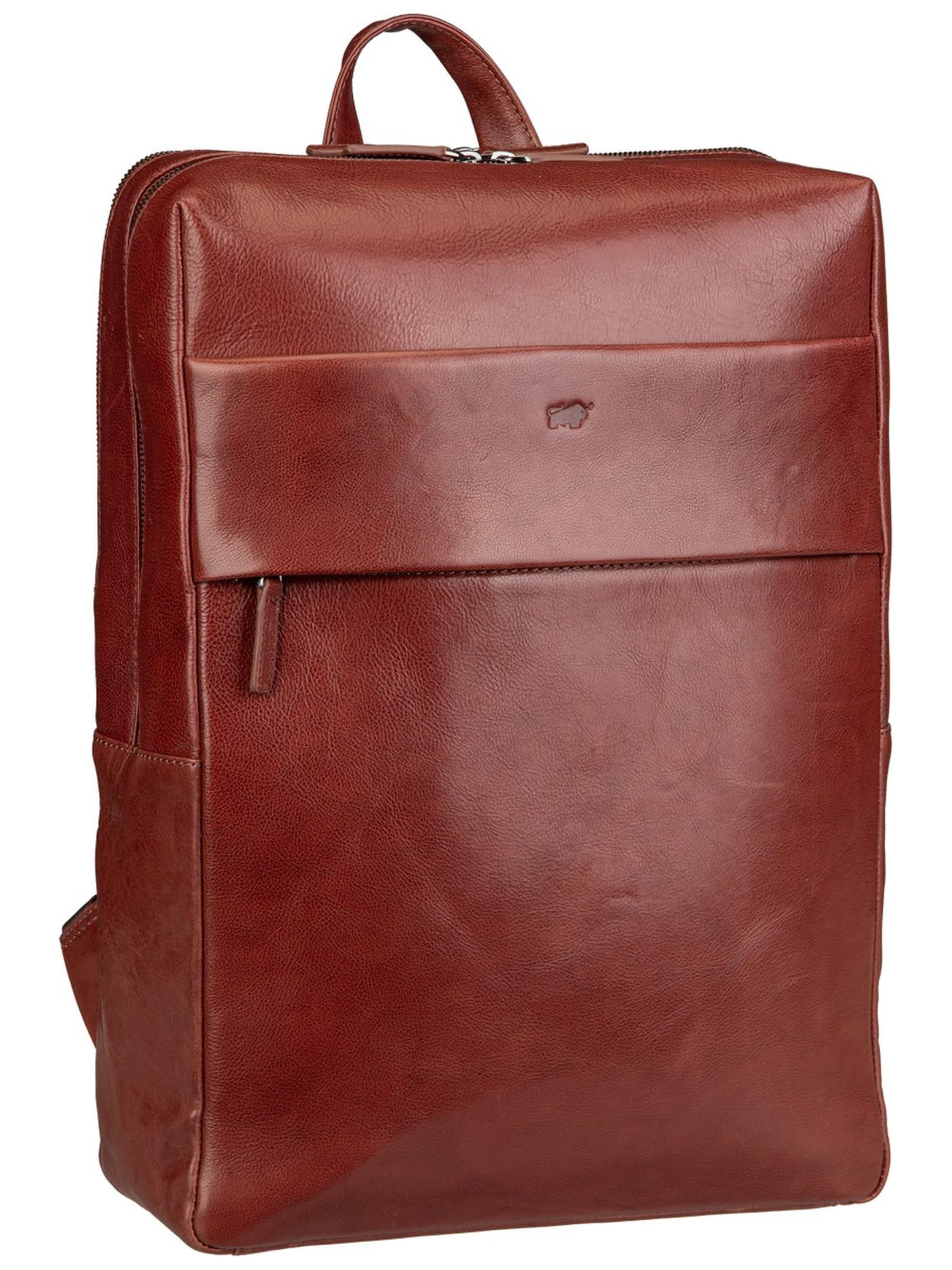 Braun Büffel Backpack ' Arezzo' in Brown: front