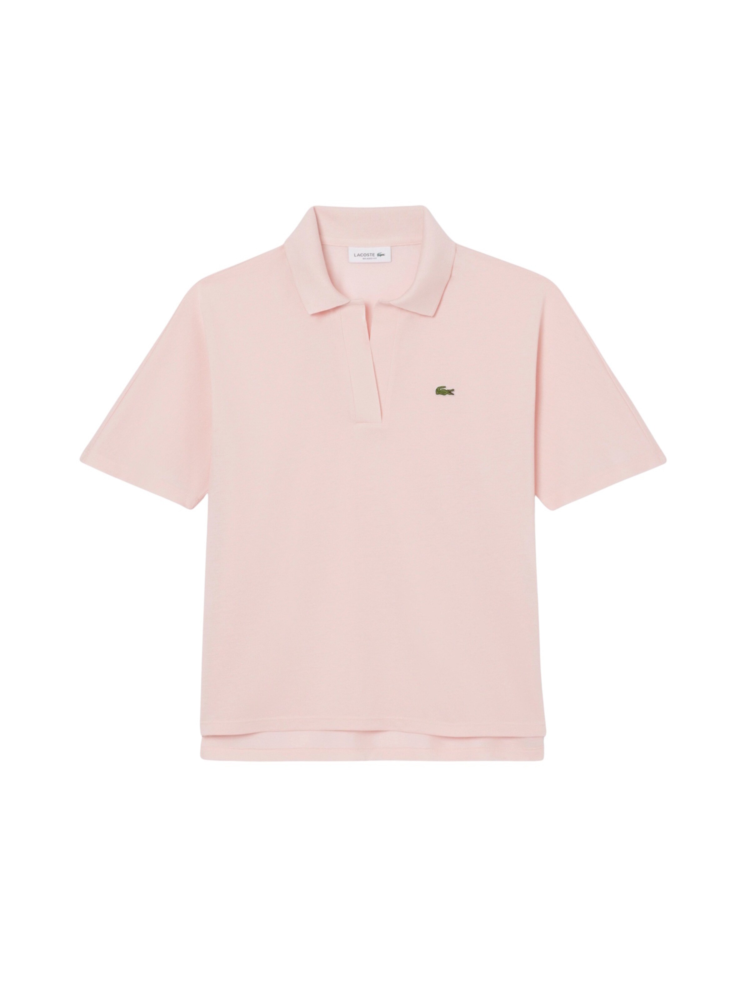 T-shirt LACOSTE en rose : devant