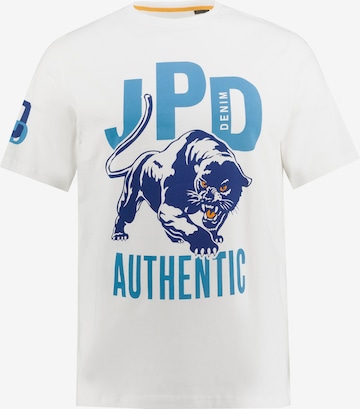 T-Shirt JP1880 en blanc : devant