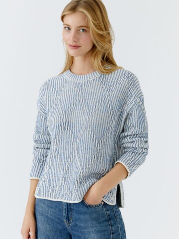 OUI Pullover in Blau: Vorderseite