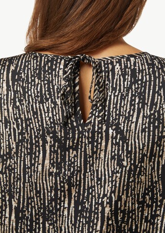 Chemisier comma casual identity en noir