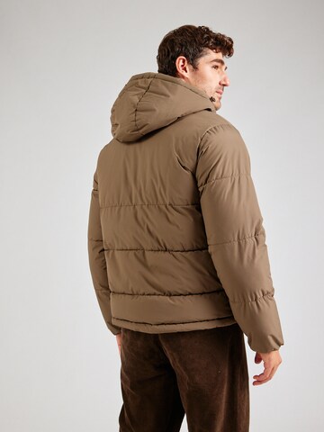 JACK & JONES - Casaco de inverno 'JJWORLD' em castanho