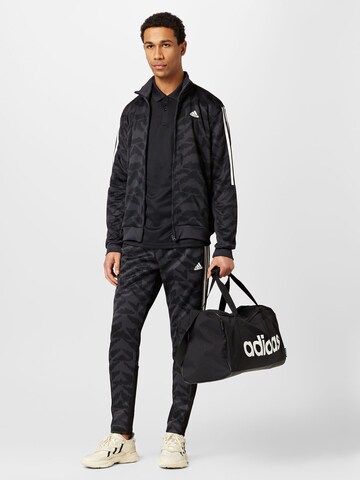 T-Shirt fonctionnel 'Train Essentials Piqué 3-Stripes' ADIDAS PERFORMANCE en noir