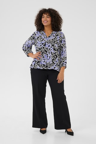 KAFFE CURVE Bluse 'Janni ' in Mischfarben