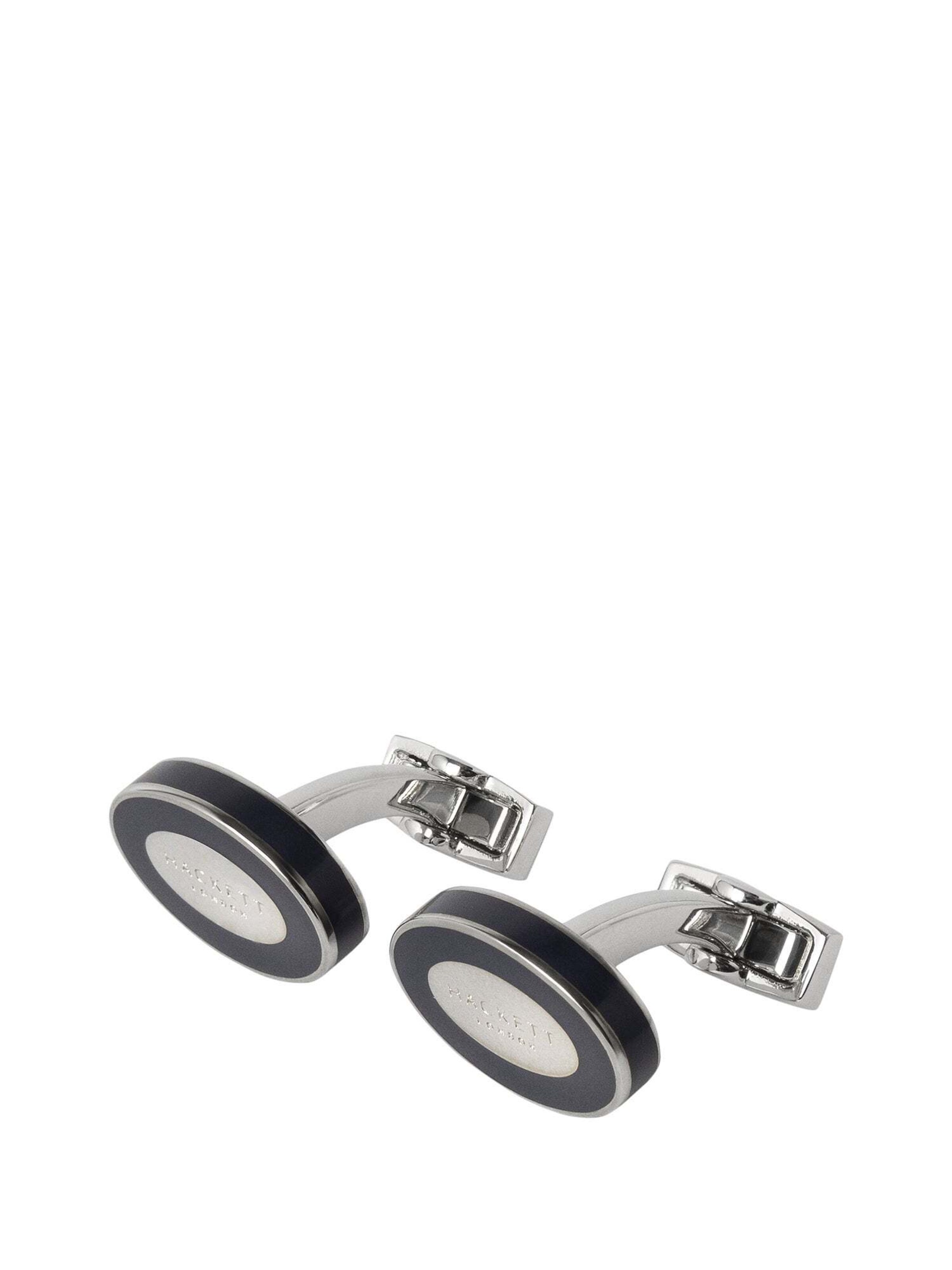 Hackett London Manchetknopen in Blauw: voorkant