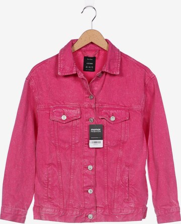 Bershka Jacke XXS in Pink: predná strana