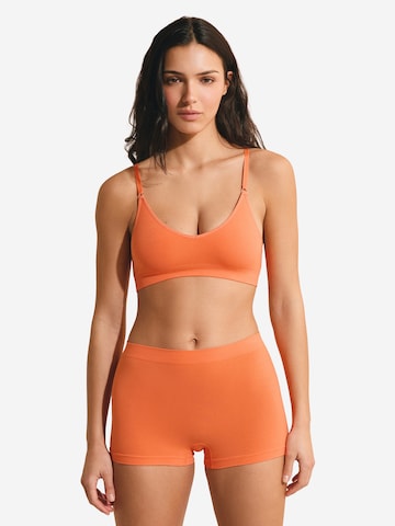 Culotte ' AMANDE ' ETAM en orange : devant