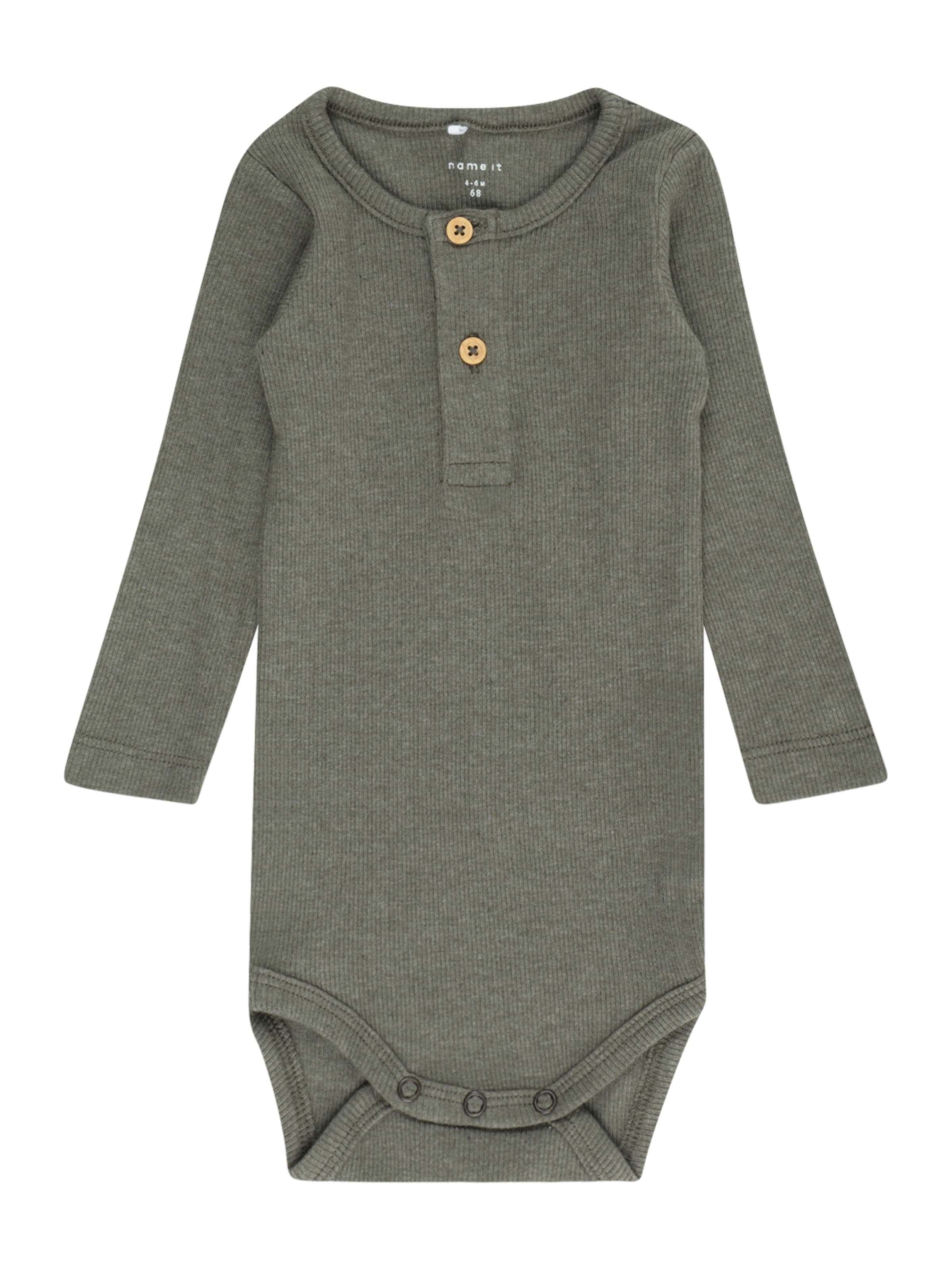 NAME IT Body 'NBMKab' in Grün: Vorderseite
