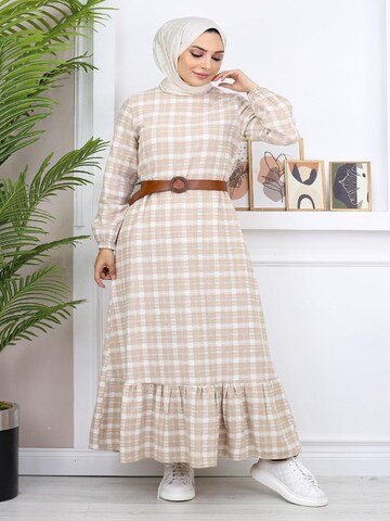 MODAMIHRAM Jurk in Beige