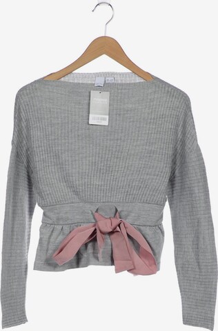 Lost Ink Sweater & Cardigan in XS in Grey: front