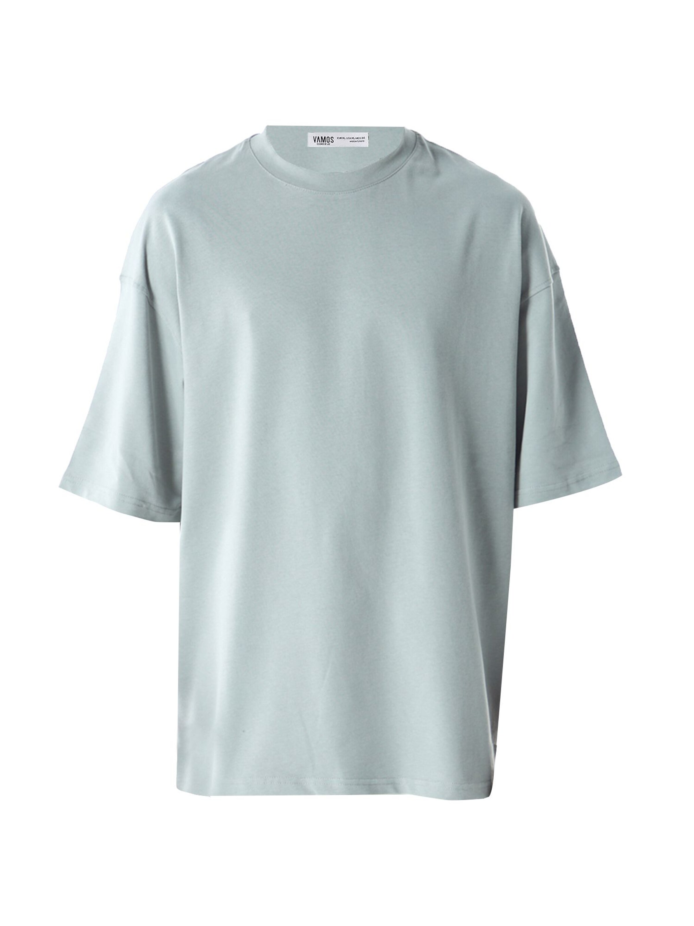 VAMOS CLO Μπλουζάκι σε γκρι: μπροστά