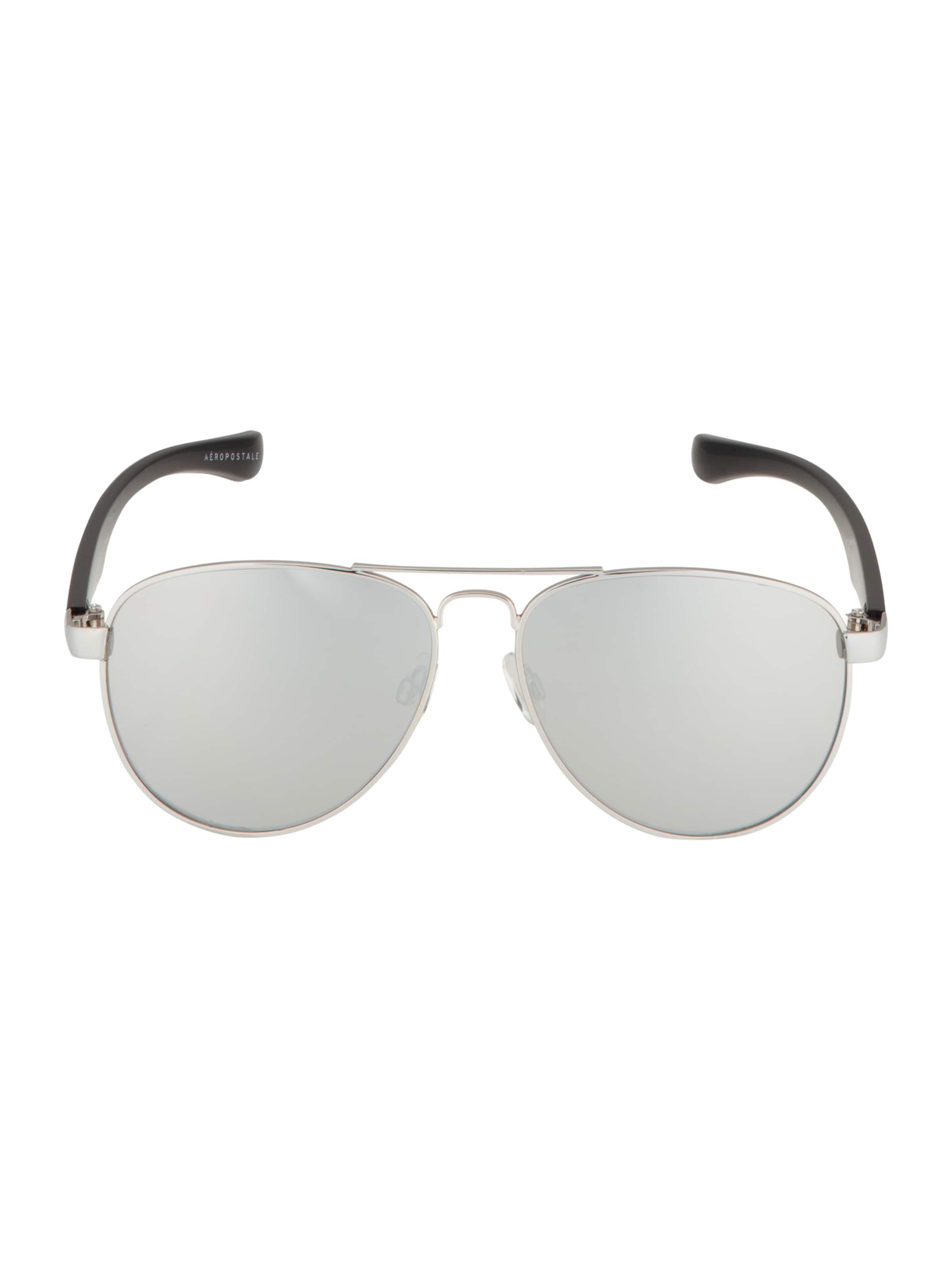 AÉROPOSTALE Sonnenbrille 'AVIATOR' in Silber