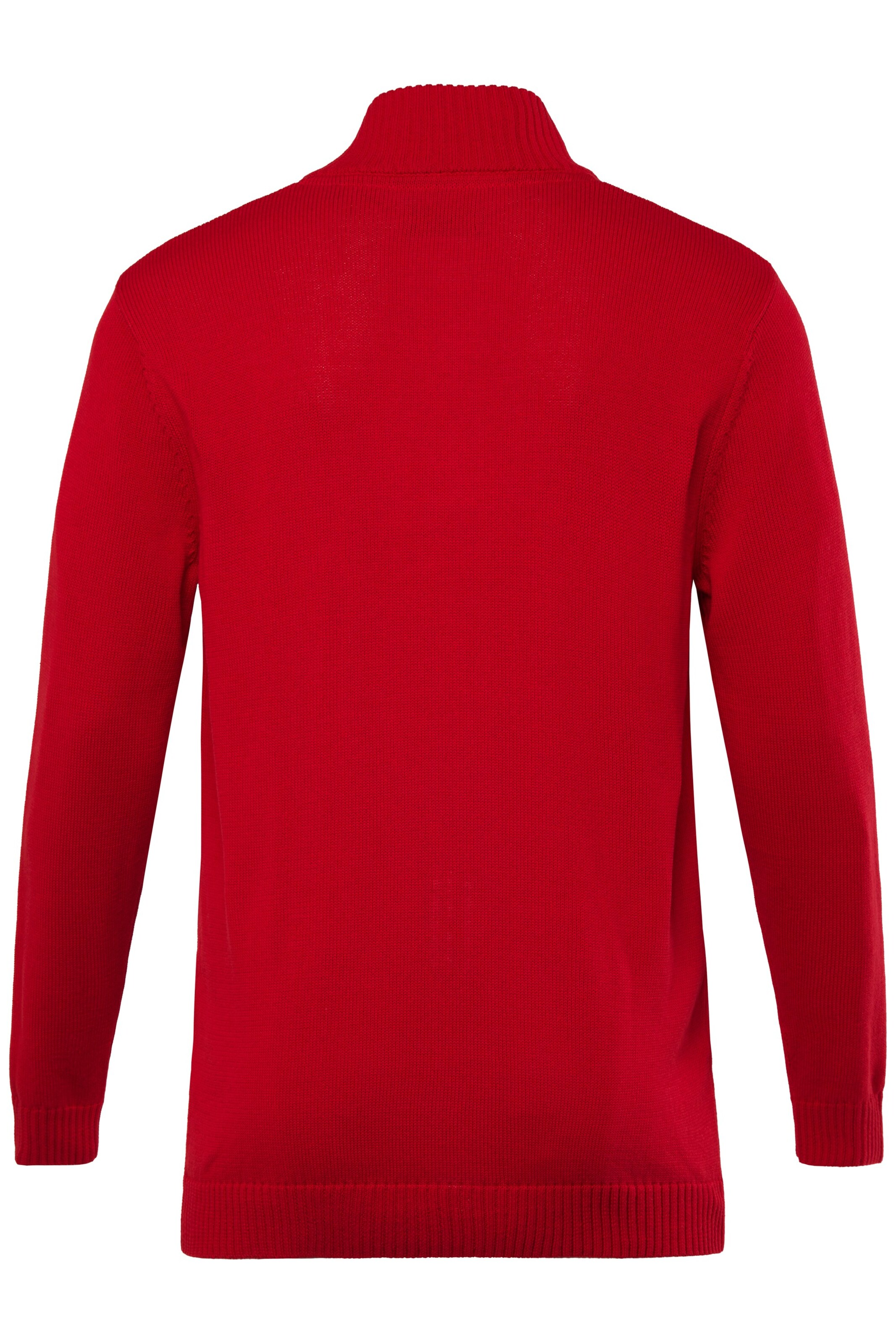 Men Plus Sweater in Red