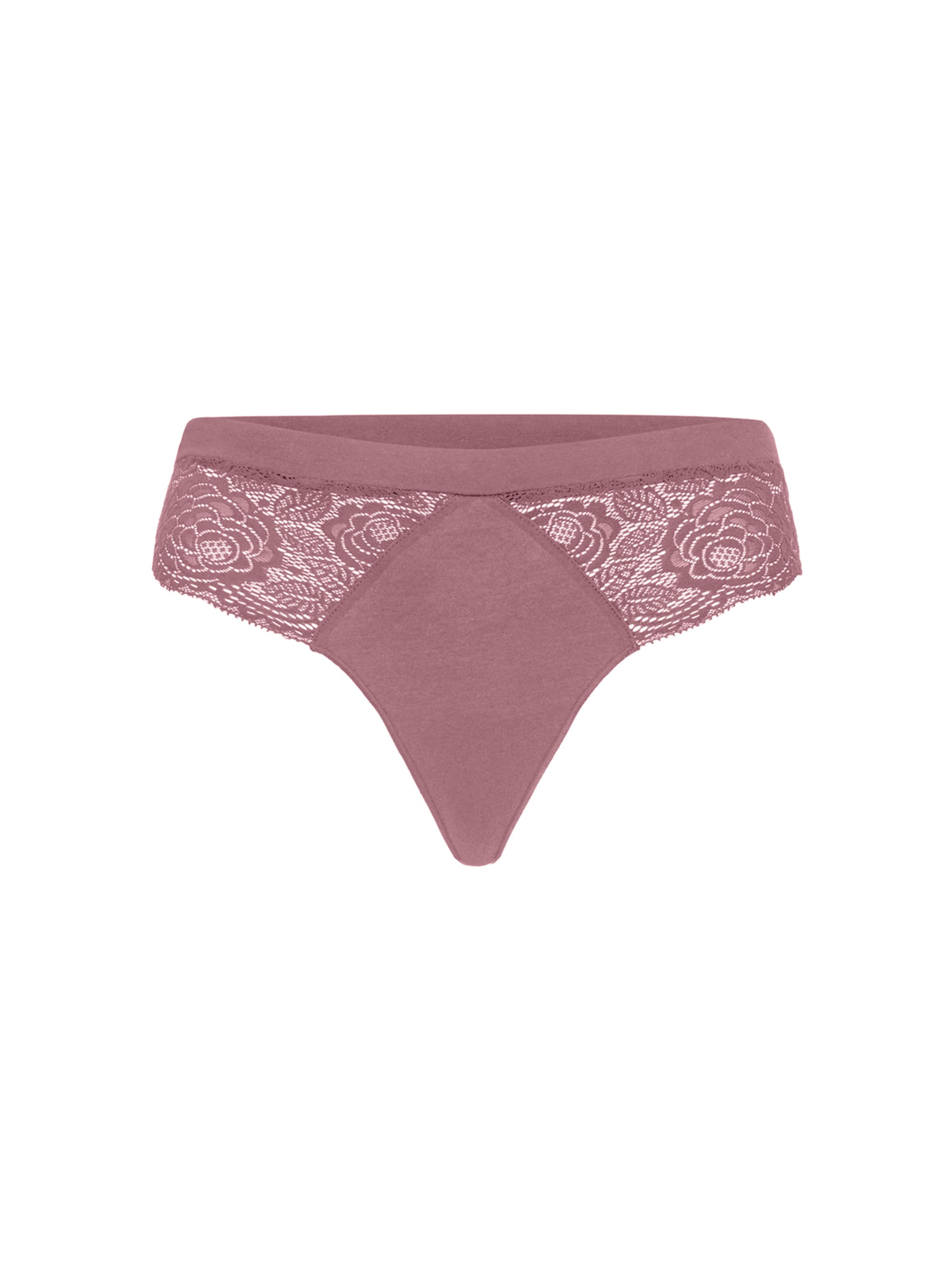 Slip 'Gertrud' Erlich Textil en rose : devant