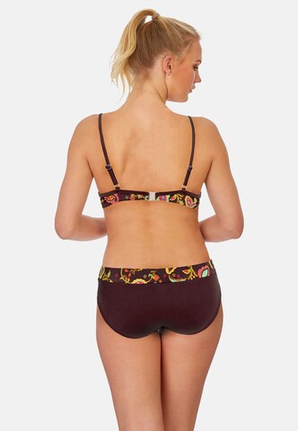 BECO the world of aquasports Push-up Bikini 'Boho Blossom' in Braun