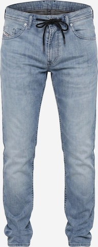Jean 'THOMMER JOGGJEANS Superstretch & Supersoft' DIESEL en bleu : devant