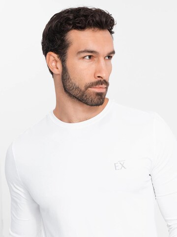 Ombre Shirt 'OM-LSBC-0124' in Wit