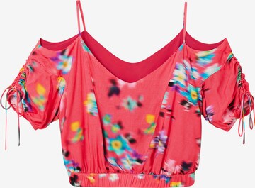 Desigual - Blusa 'Betty' en rosa: frente