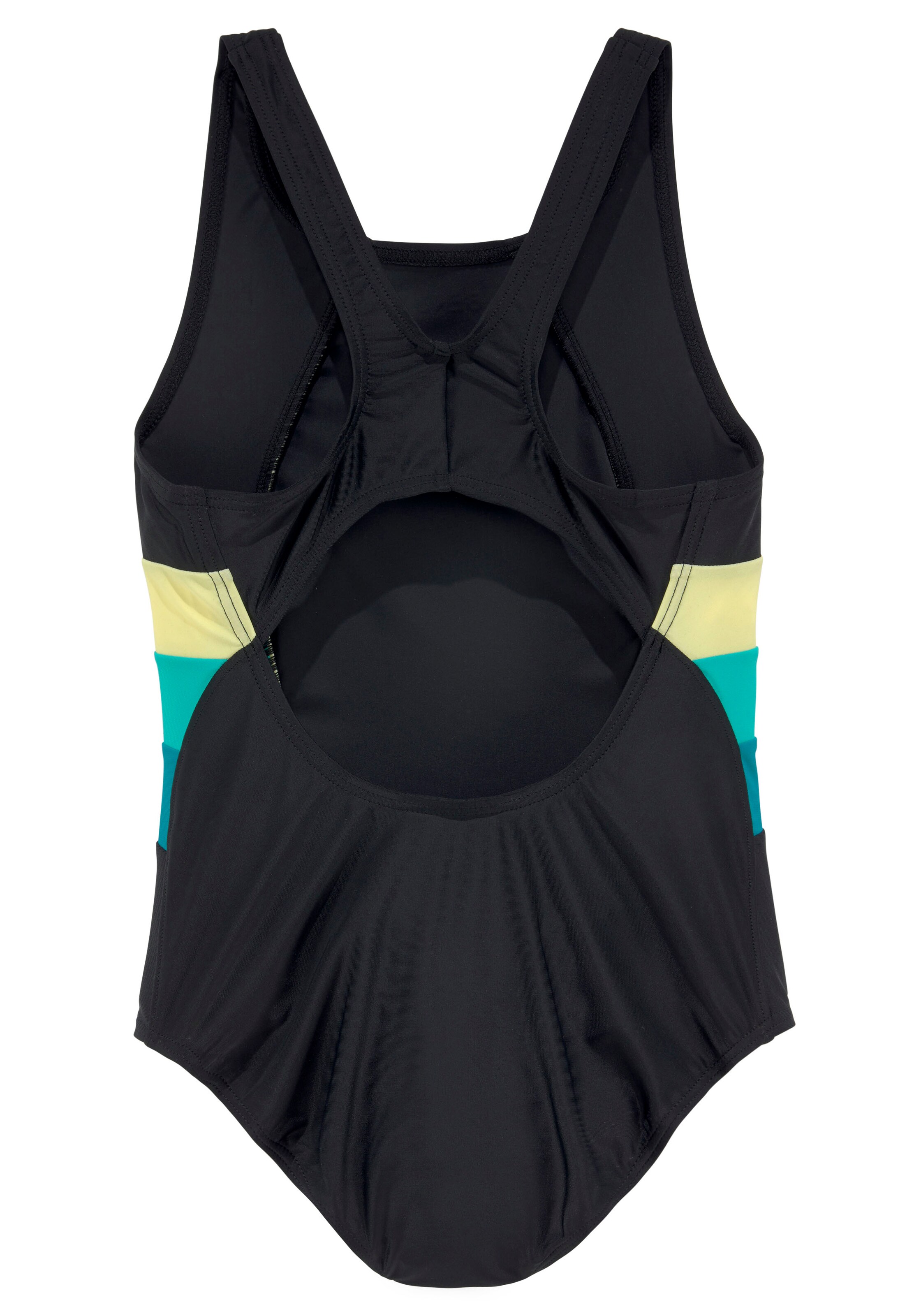 BENCH Badeanzug in Schwarz