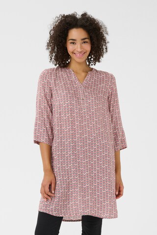 Kaffe Tuniek 'Mette' in Roze: voorkant