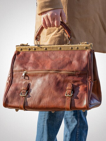 bupell Reisetasche 'Arzttasche Michele'‌‌‌‌ in Braun