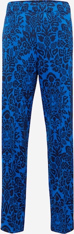 Tapered Pantaloni de la Just Cavalli pe albastru: față