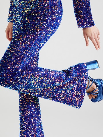 Nasty Gal Flared Broek in Blauw