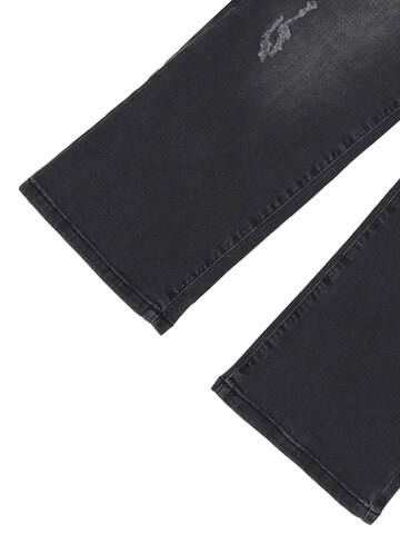 Roy Rogers Wide Leg Jeans 'STRAIGHT' in Schwarz