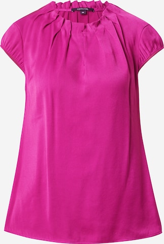 COMMA Blouse in Roze: voorkant