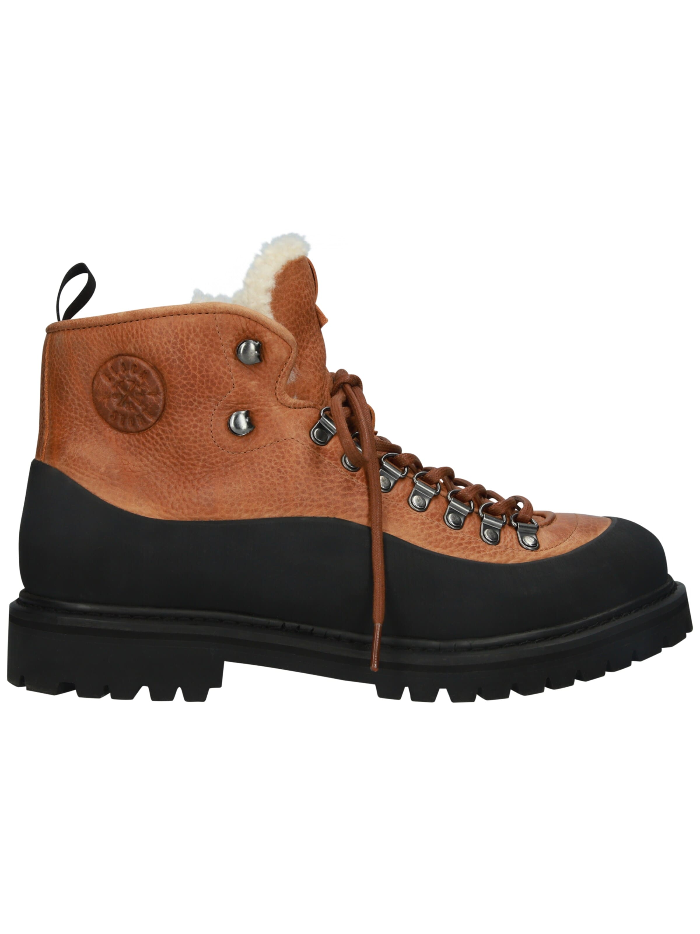 Boots stringati 'ROCK DREE' di BLACKSTONE in marrone: frontale