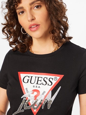 GUESS - Camiseta en negro